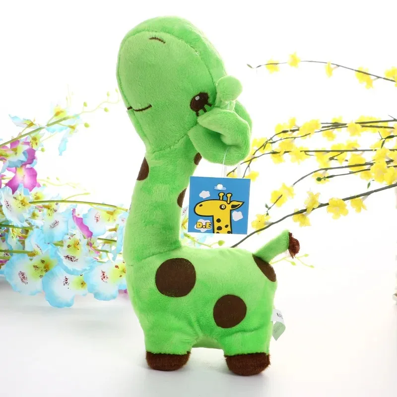 18cm Unisex Cute Gift Plush Giraffe Soft Toy Animal Dear Doll Baby Kid Child Christmas Birthday Happy Colorful Gifts image 5