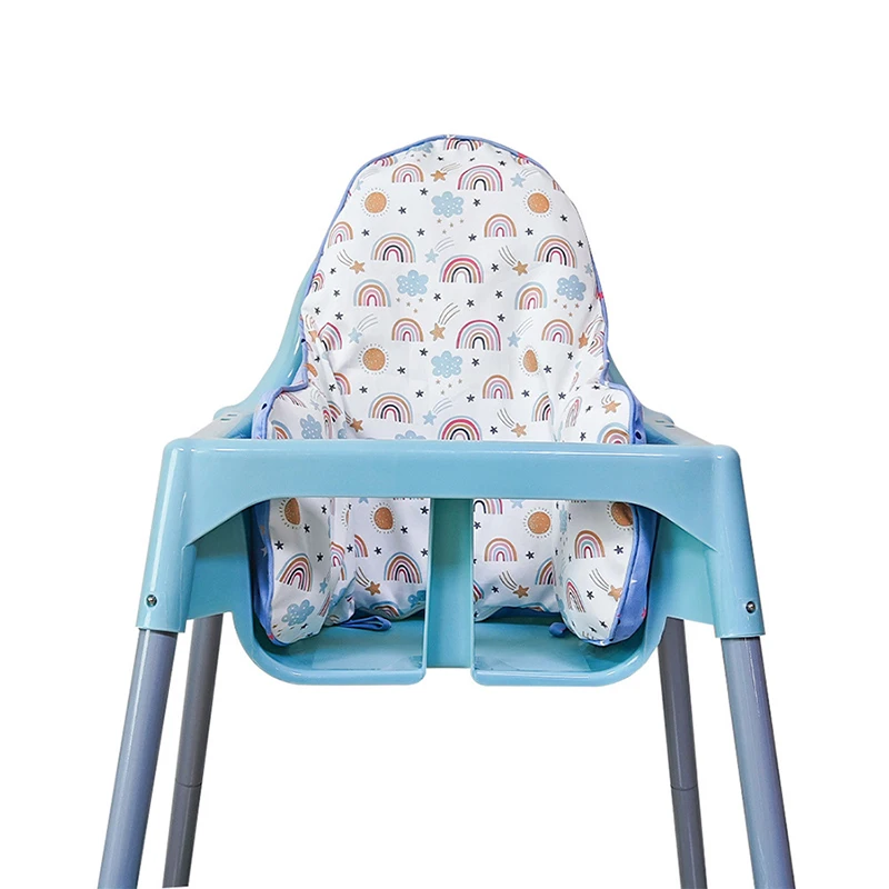 1PC High Chair Cushion with Cover Pad for Babies Toddlers Reversible Built-in Inflatable Cushion Baby Sitting More Comfortable