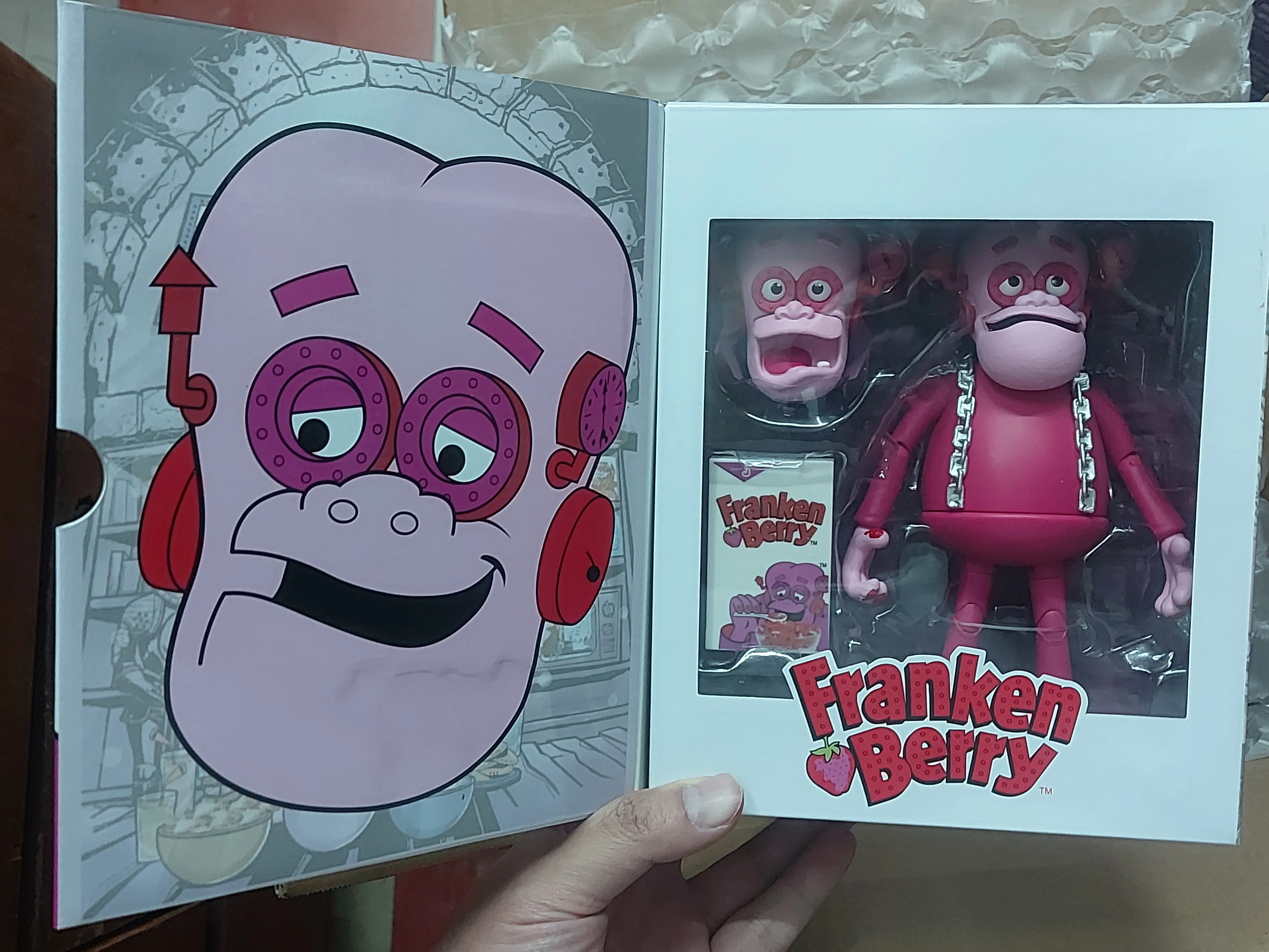 Franken Berry アクションフィギュア Original Jada Toys 1/12 Figure FRANKEN BERRY Full Set 6'' Action
