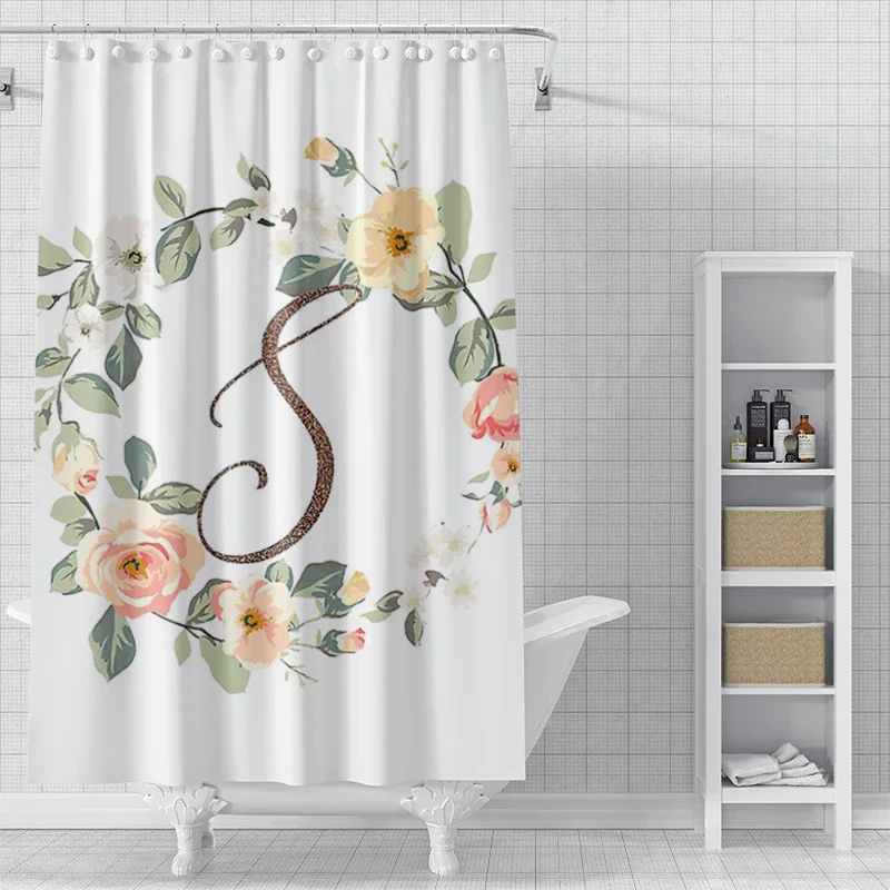 Home decor 26 letter shower curtains for bathroom waterproof fabric bathroom Curtains modern shower curtain 180x200 240x200