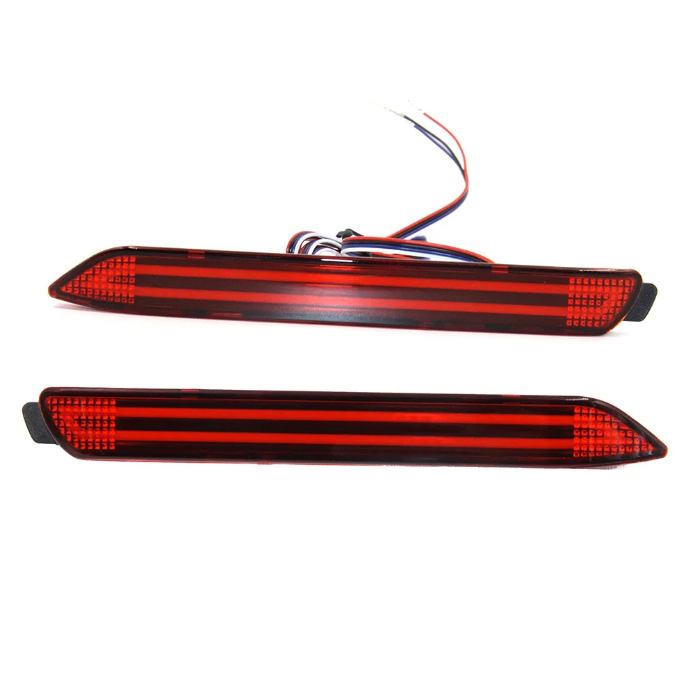 

Для Toyota RAV4 RAV 4 Alphard ‌ Vellfire Camry Модифицированный светодиодный фонарь заднего бампера Динамический указатель поворота Стоп-сигнал дальнего света