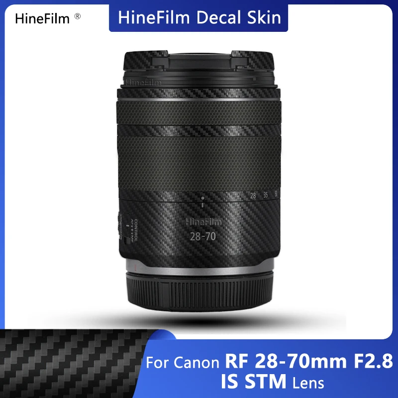 

Hinefilm Skin for Canon RF28-70mm F2.8 Lens Skin RF28-70 F2.8 Wrap Cover for Canon RF 28-70 F2.8 Lens Sticker 2870 F2.8 Skin