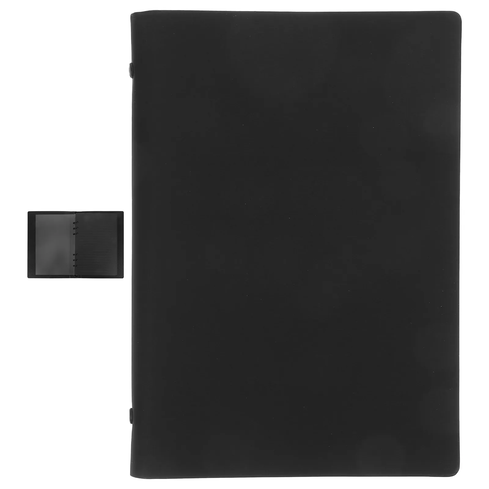 a5-loose-leaf-notebook-pu-cover-spiral-binding-refillable-layout-fountain-pen-ink-ready-paper-for-professionals-students