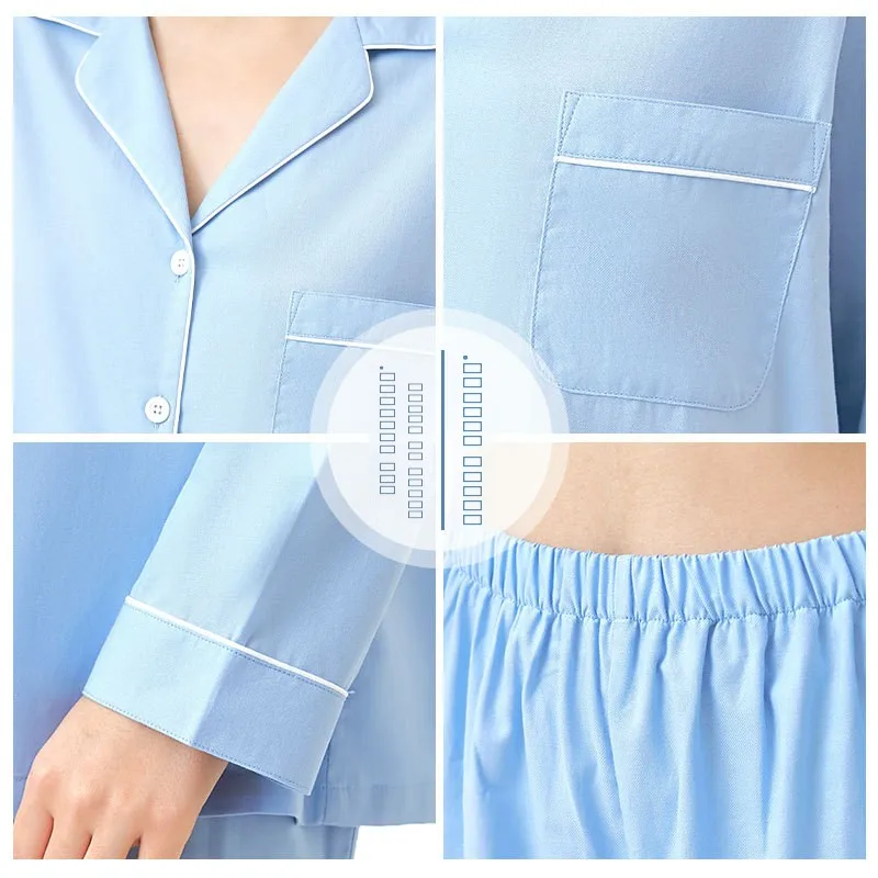 Spwear da donna lungo in puro cotone Sve sciolto comodo primavera autunno transfrontaliero Sle V-Ne seta traspirante...