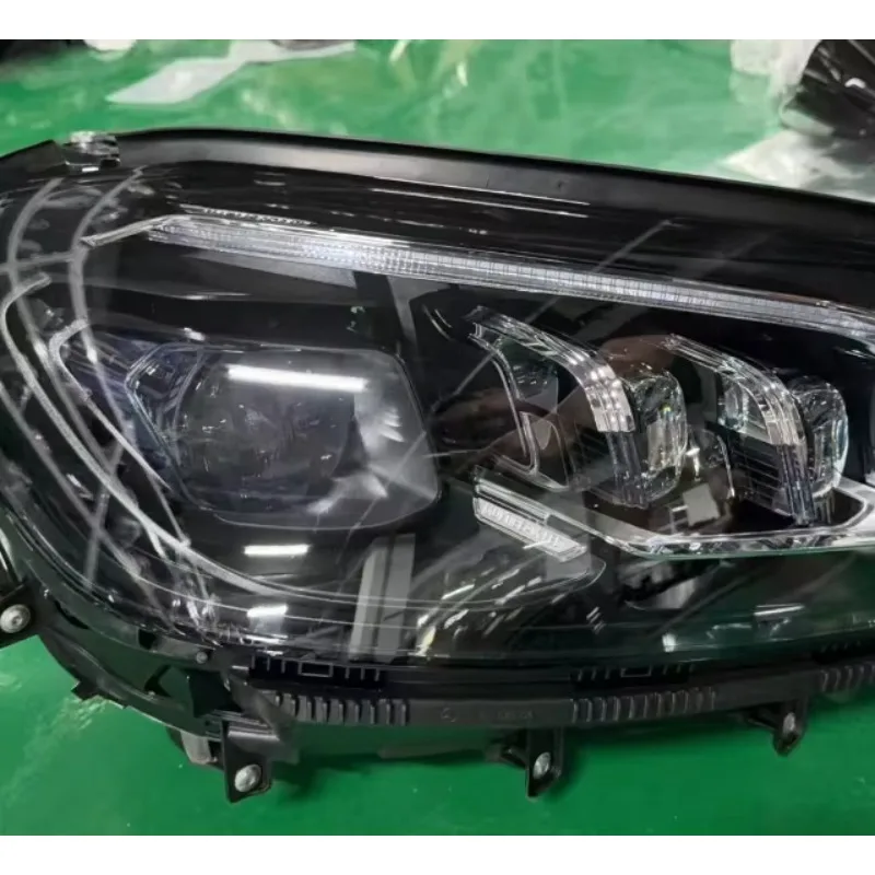 for GLS450 Headlight Assembly 12V GLS400/GLS500/X167 Original Geometric Multibeam Headlights