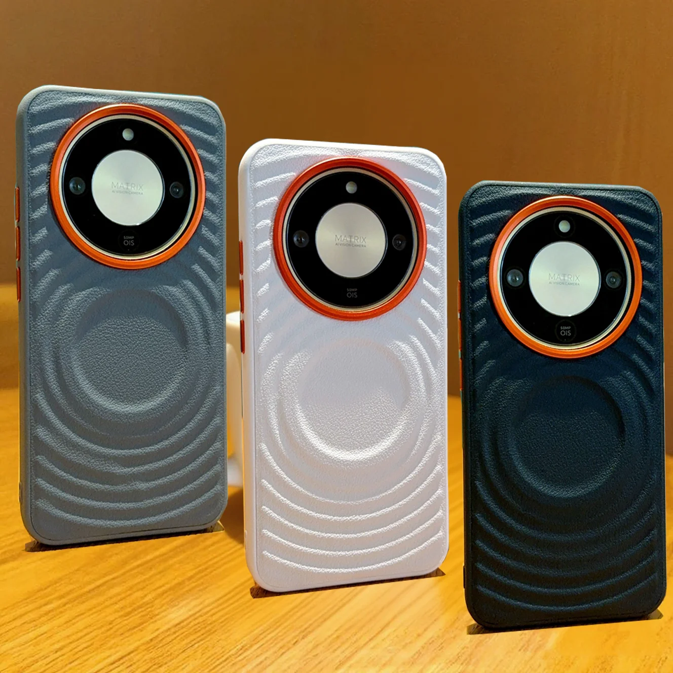 

Магнитный чехол для телефона Ripple для Honor X70 Magsafe, прочный противоударный чехол из искусственной кожи с беспроводной зарядкой для Honor GT Pro