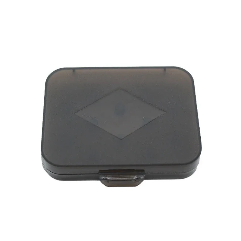 Caja de plástico para auriculares, estuche de espuma viscoelástica, organizador de accesorios, bolsa de almacenamiento