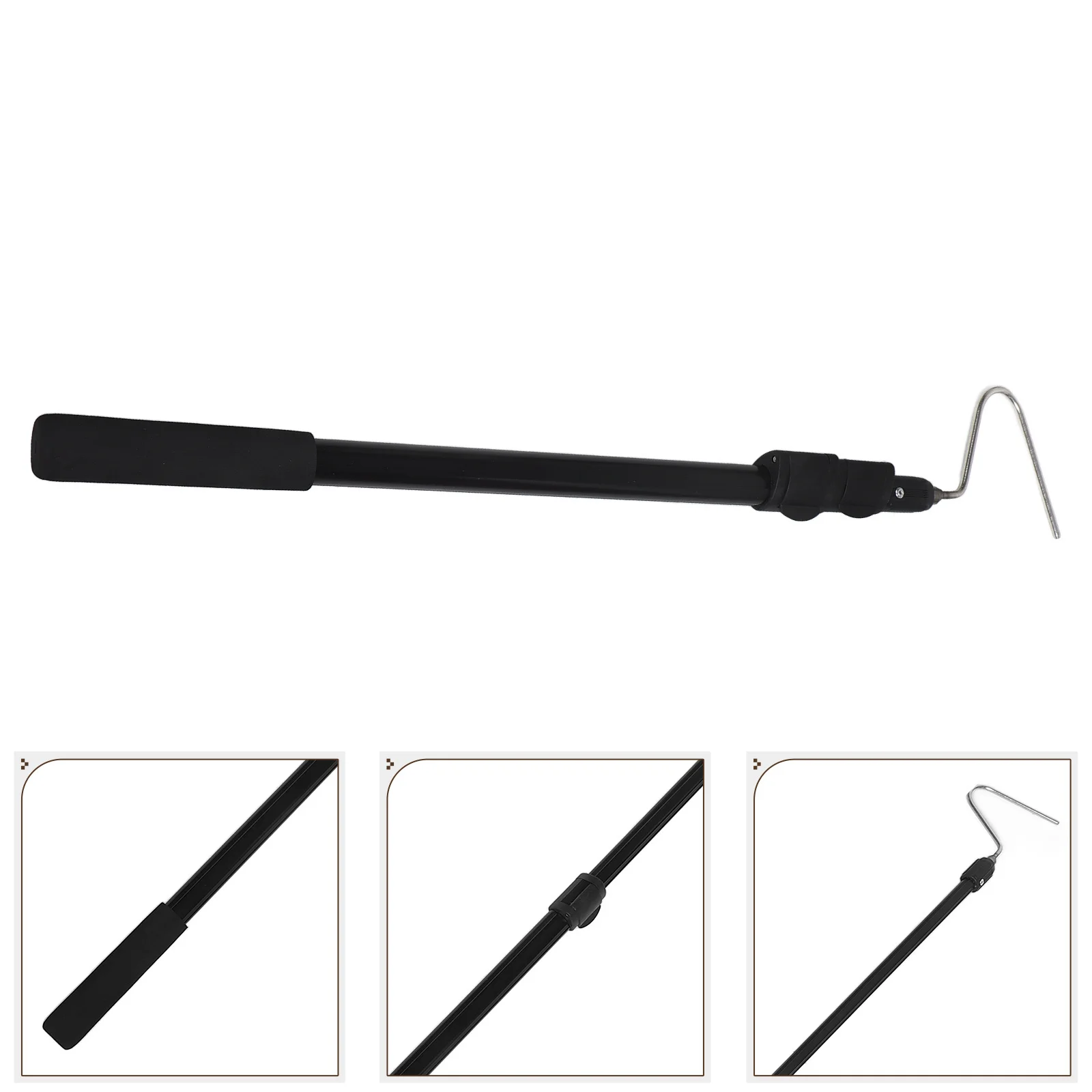 

Snake Catcher Tool Telescoping Pole Antislip Handle Lightweight For Outdoor Camping Control Reptile