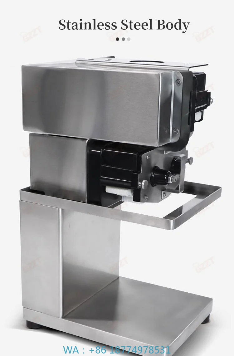 1. 50 Kg/h Commercial Vegetable Shredder Cutter for Garlic Sprouts Green Onion Scallion Cabbage Pepper Leek Celery Catering Food