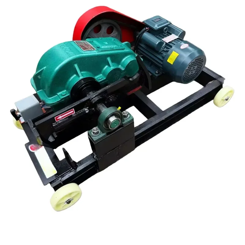 Industrial 4KW High-Power Electric Wood Splitter - Heavy-Duty Tree Splitting Machine Equipment