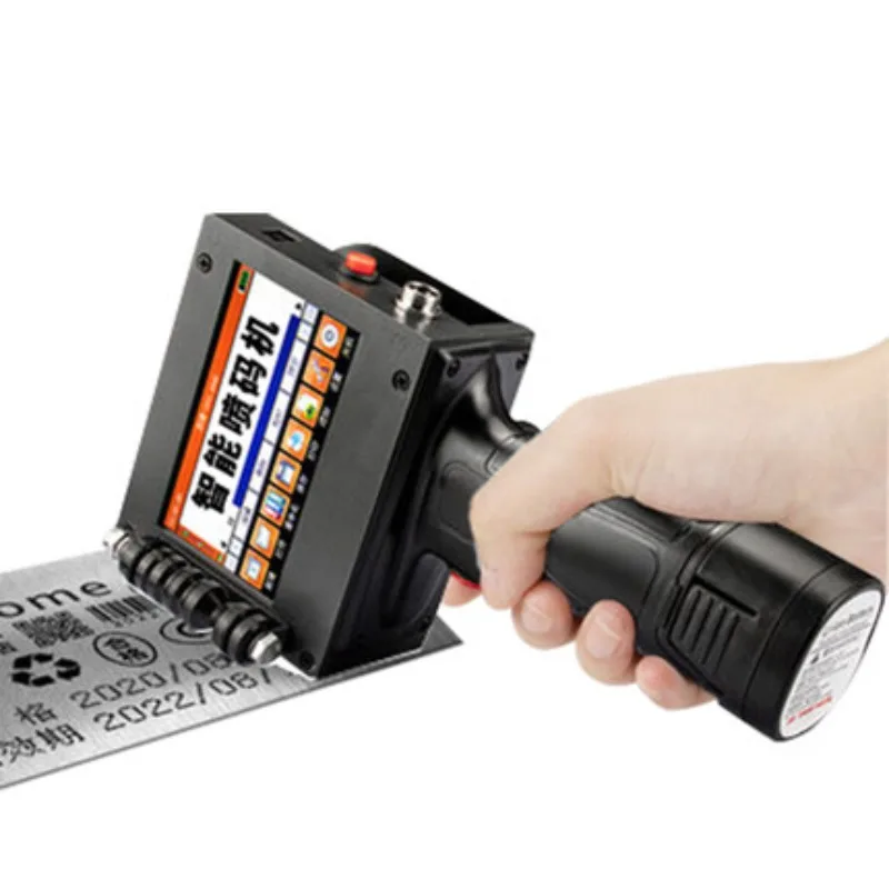 Small Charater Handheld Inkjet Handjet Printer Hand Jet Logo Smart Print