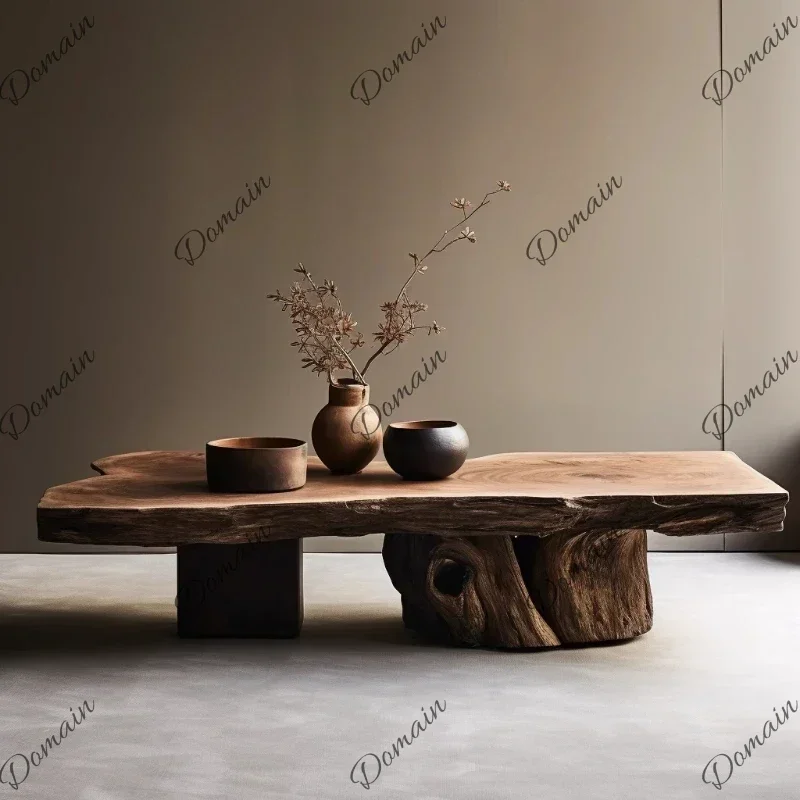 BJG Coffee Table Antique Designer Unique Service Meubles Home Furniture Aesthetic Wood Modern Living Room Decoration Coffee Tabl