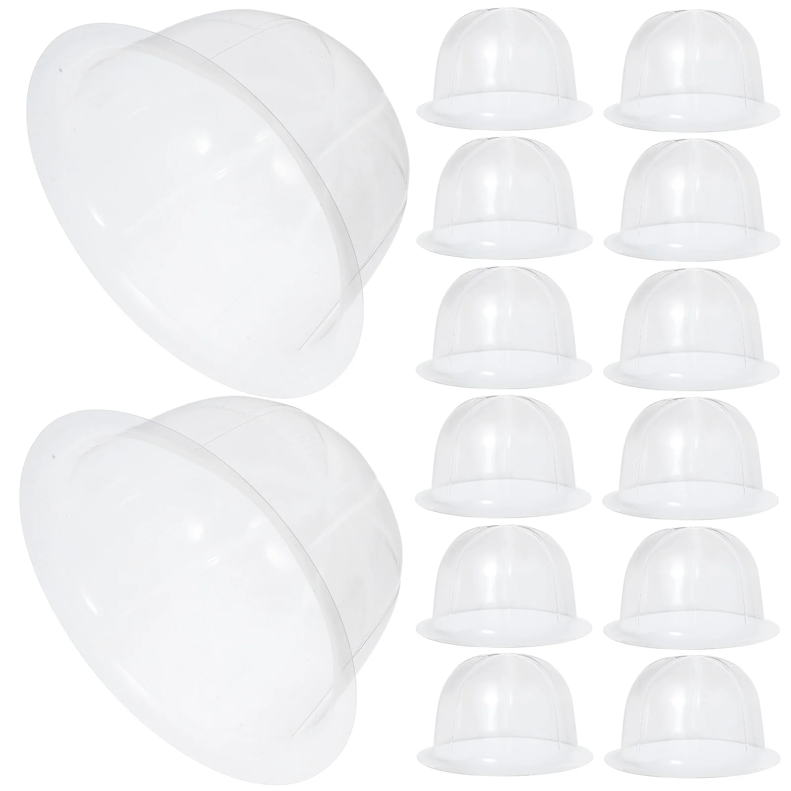 

10Pcs Hat Shaper Stand Plastic Inner Support for Caps Brim Keeper Flat Top Hat Insert Oval Display Bracket Cap Holder Maintains