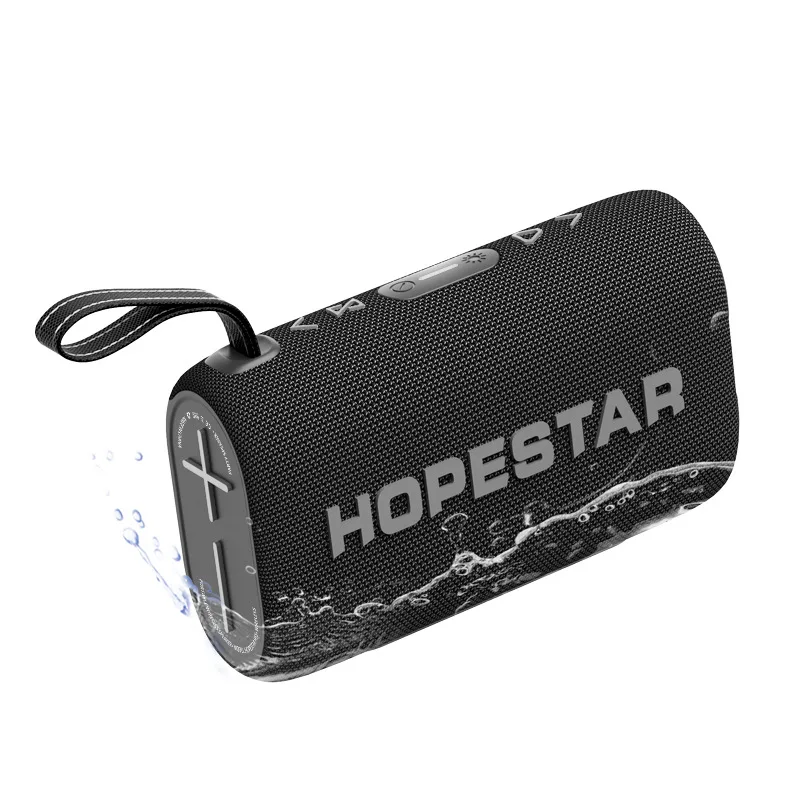 

HOPESTAR-H55 Seven-Level Waterproof New Wireless for Bluetooth Speaker Card Slot USB Creative Home Gift for Foreign Trade Batter
