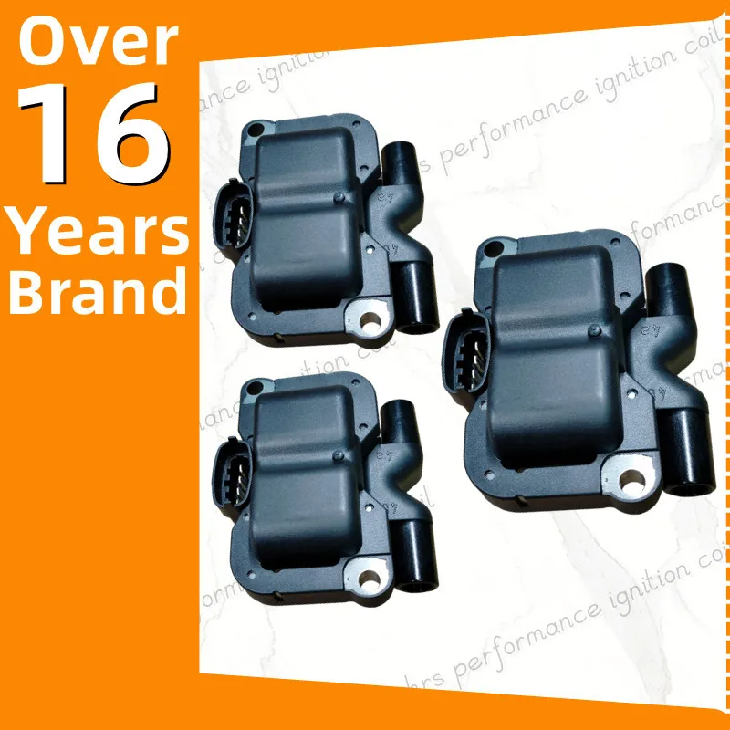 3PCS IGNITION COIL FOR   MERCEDES BENZ SMART CABRIO CITY COUPE FORTWO ROADSTER M160 0.6L 0.7L 98-07 A0001587703A1601587703