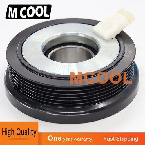 Imagen 1 del producto Compresor de aire acondicionado, polea de embrague magnética PV6 V5 AC para Chevrolet OPTRA LACETTI J200 ESTATE LOVA T250 T255 1,4 1,6