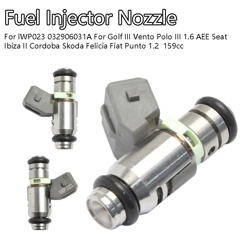 Fuel Injector Nozzle IWP023 032906031A For Golf III Vento Polo III 1.6 AEE Seat Ibiza II Cordoba Skoda Felicia Fiat Punto 159cc