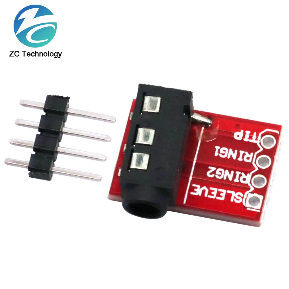 5pcs TRRS 3.5mm Jack Breakout Headphone Audio Video MP3 Block Interface Modules