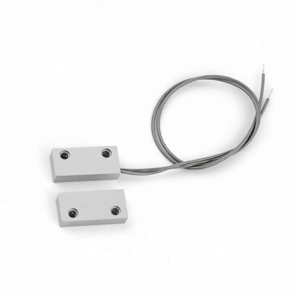 Magnetic Door Contact Sensor For Xuewilang Security Reed Switch Detector Wired Surface Mount For Home Warehouse Safety