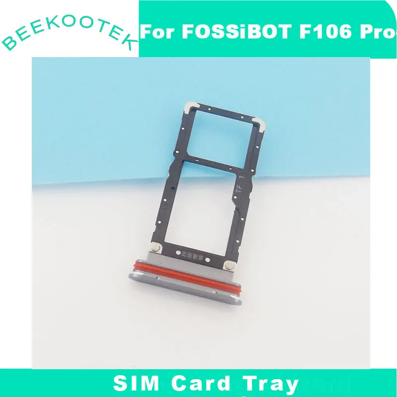 Nuevo Original FOSSIBOT F106 Pro tarjeta SIM teléfono móvil soporte de tarjeta SIM bandeja adaptador de ranura para tarjeta para teléfono inteligente Fossibot F106 Pro