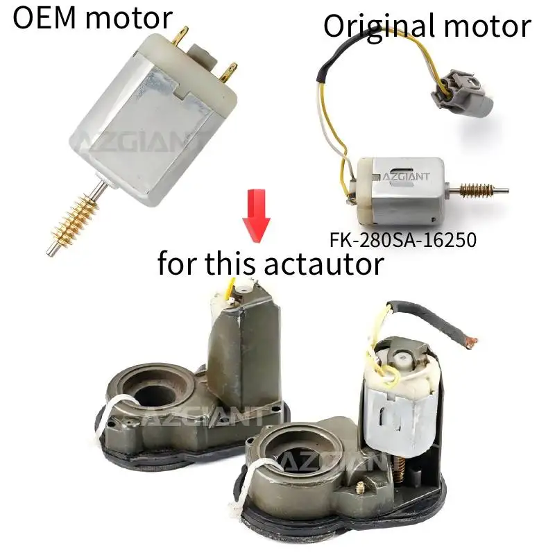 Moteur de rétroviseur pliable pour BMW série 1 5 7 E65 E66 E68 E81 E82 E87 E88 M5 E39 X3 E83 Z4 E85 E86, accessoires AZGIANT