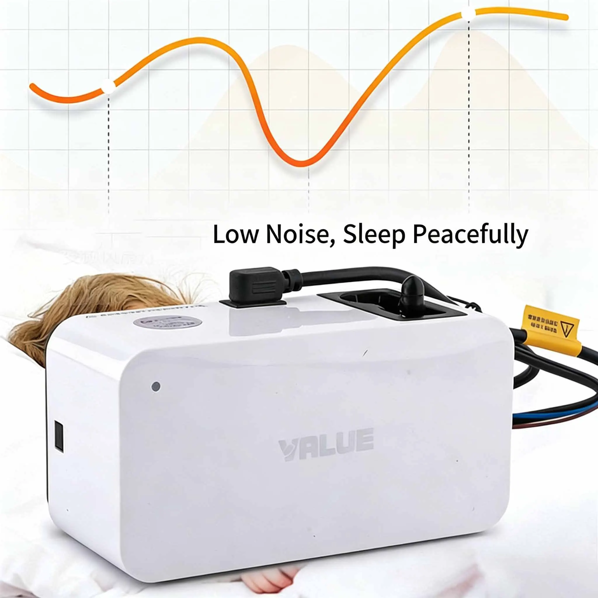 Ultra Quiet Air Conditioner Condensate Pump 100‑240V Automatic Water Drain Pump For HVAC Air Conditioner Drainage