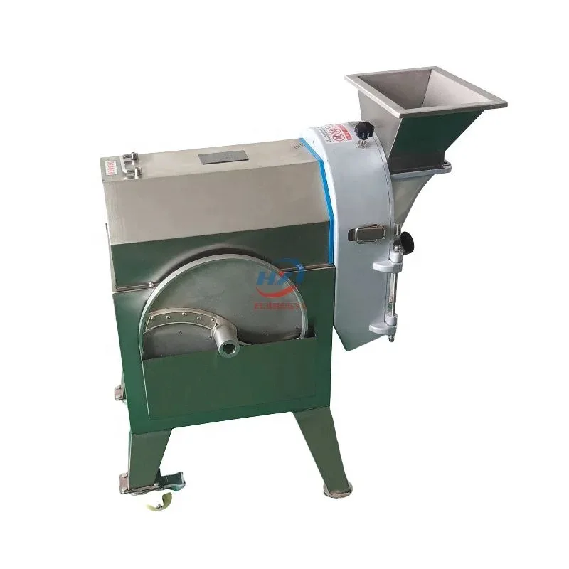 産業用自動野菜カッター ニンジン切断機 キュウリさいの目切り機