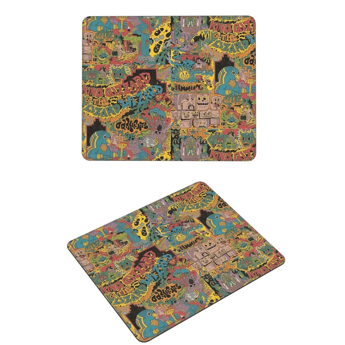 King Gizzard And The Lizard Wizard - Oddments Mouse Pad Computer Keyboard Mouse Mat Gamer Laptop Desk Mat Office Table Mats