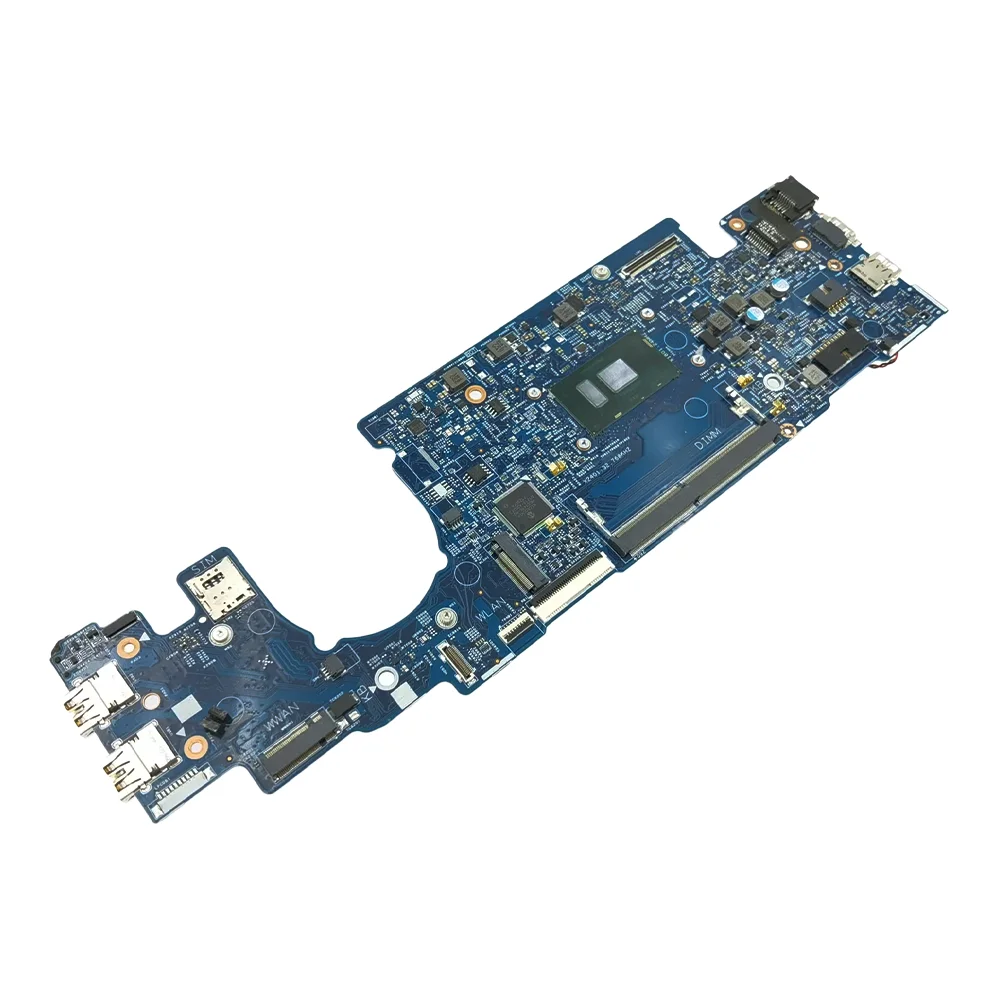 Laptop Motherboard For Dell Latitude 3380 16824-1 With CPU:i3-6006U/i5-7200U FRU:66FRK 066FRK 063JCX 63JCX