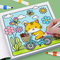 Children's Coloring Book, Coloring Pages: Animals, Ocean, People - Educational Activity Pages Suitable for Ages 3-12, Early Learning Classroom Supplies, Classroom Learning, Birthday or Back-To-School Gifts, Creative Development Art Book for Boys and Girls, Birthday, Christmas Gifts