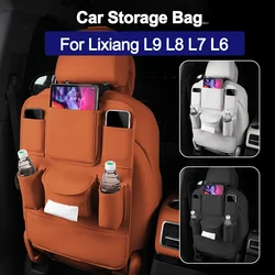 For Li Lixiang L9 L8 L7 L6 2022 2023 2024 Ideal Car Storage Bag Seat Storage Boxes Car Interior Accessories