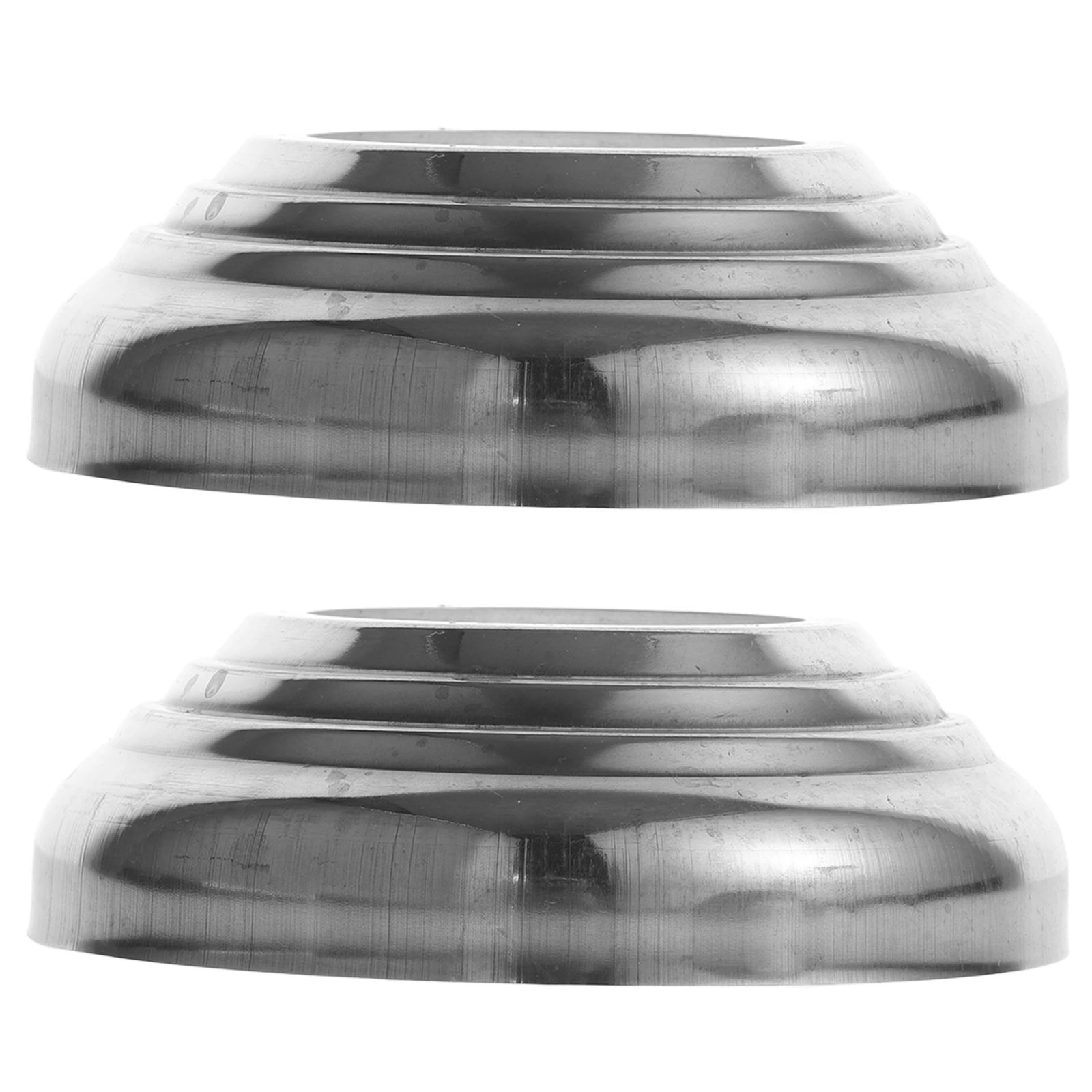 

2 Pcs Ball Holder Gazing Stand Globe Garden Bases Pedestal Displaying Crystal Sphere Heighten