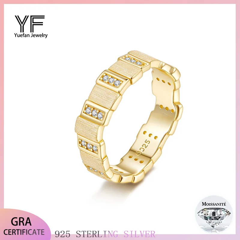 

Moissanite S925 Silver Ring for Women Unique Designed Jewelry for Engagement Wedding Banquet And Party