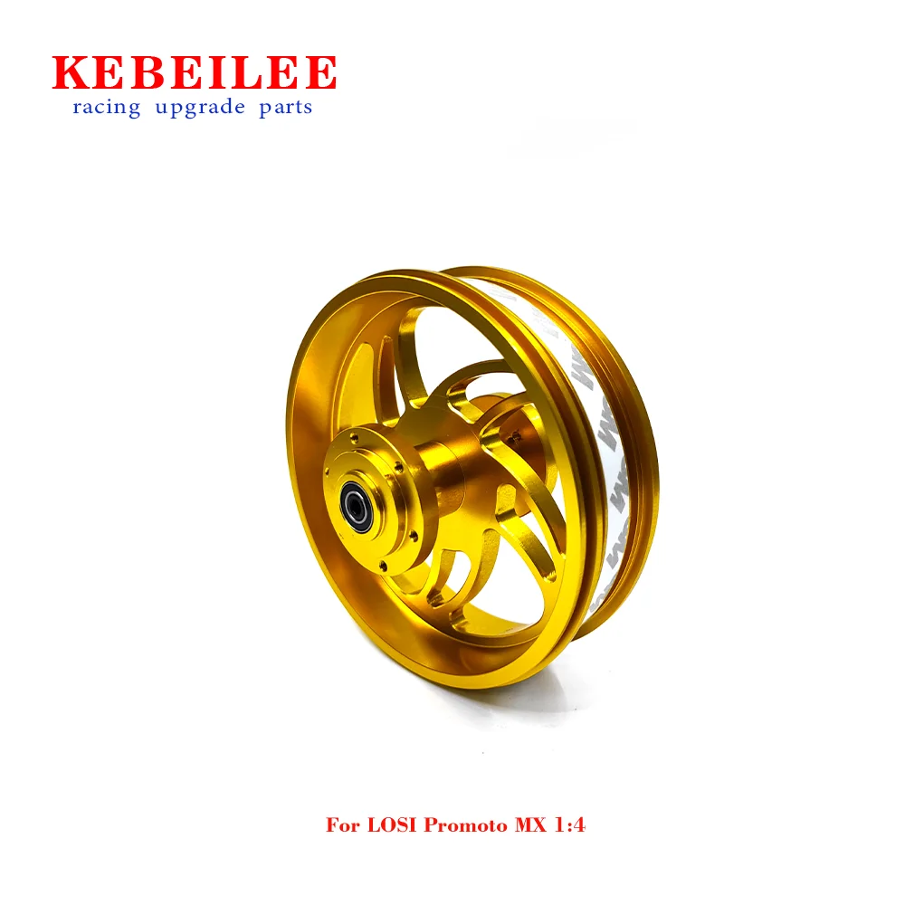 KEBEILEE CNC aluminiowa konstrukcja koła tylnego w przyszłości dla 1:4 LOSI Promoto MX