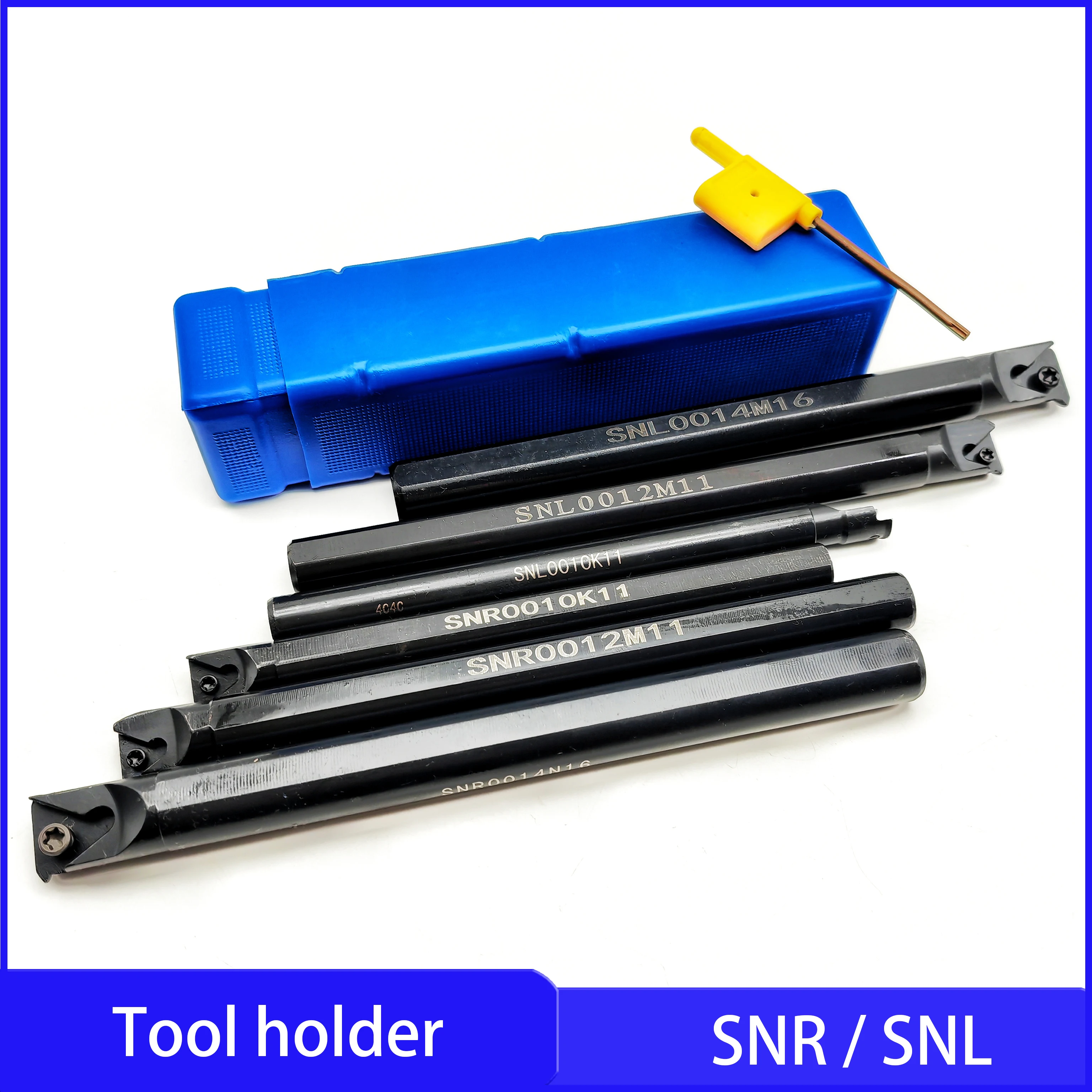 CNC machine tool holder SNR SNL 11 16 22 is suitable for internal thread machining with 11 16 22ER IR inserts respectively