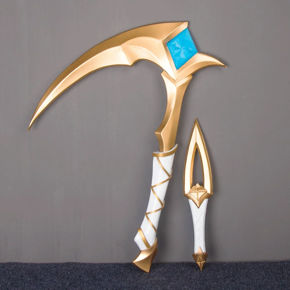 LOL KDA Akali Sword Weapons Cosplay Costume Props Accessories Sickle and Dagger Set