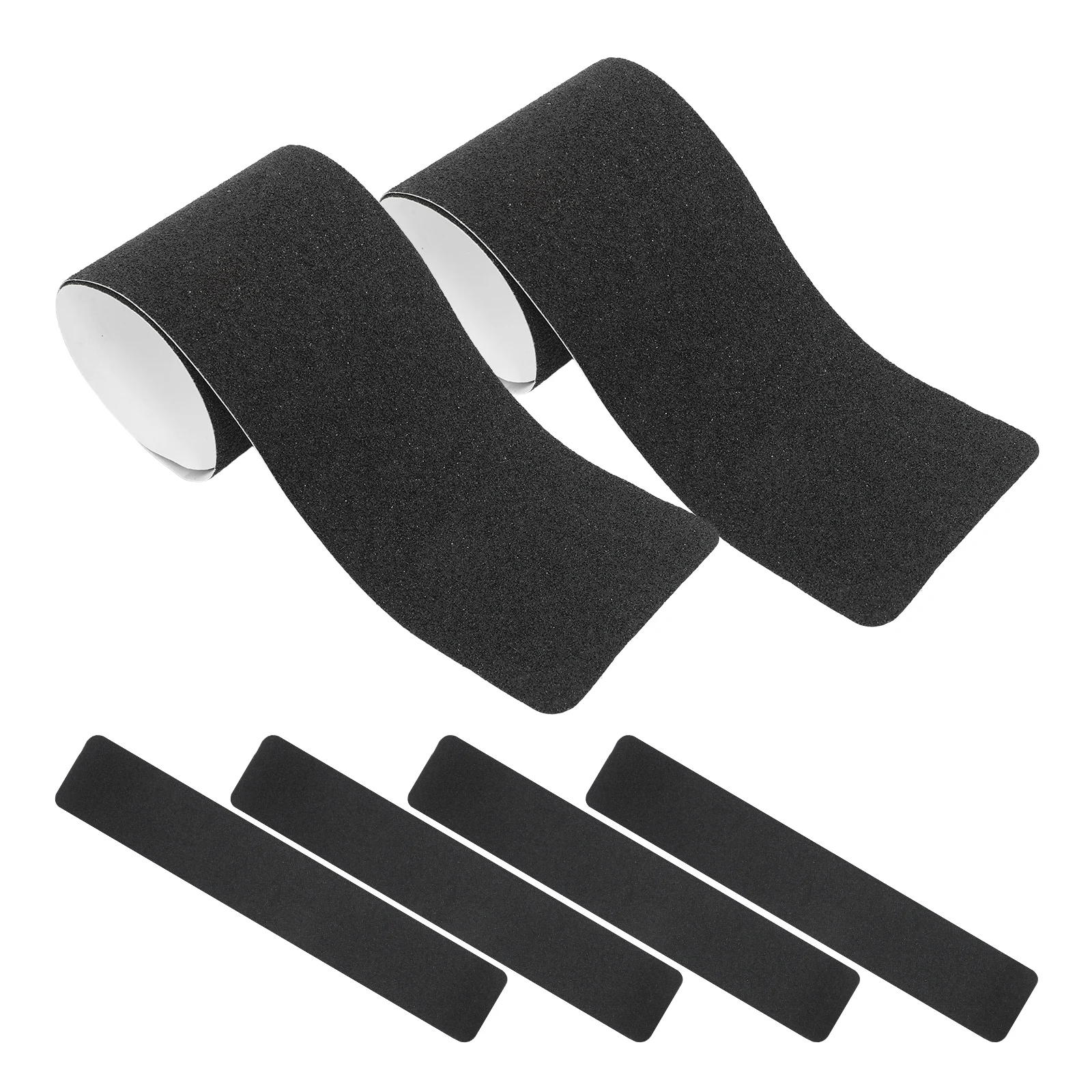 

6 Pcs Non-slip Tape Bathtub Stickers The Slide Quartz Sand Anti Strips for Stairs