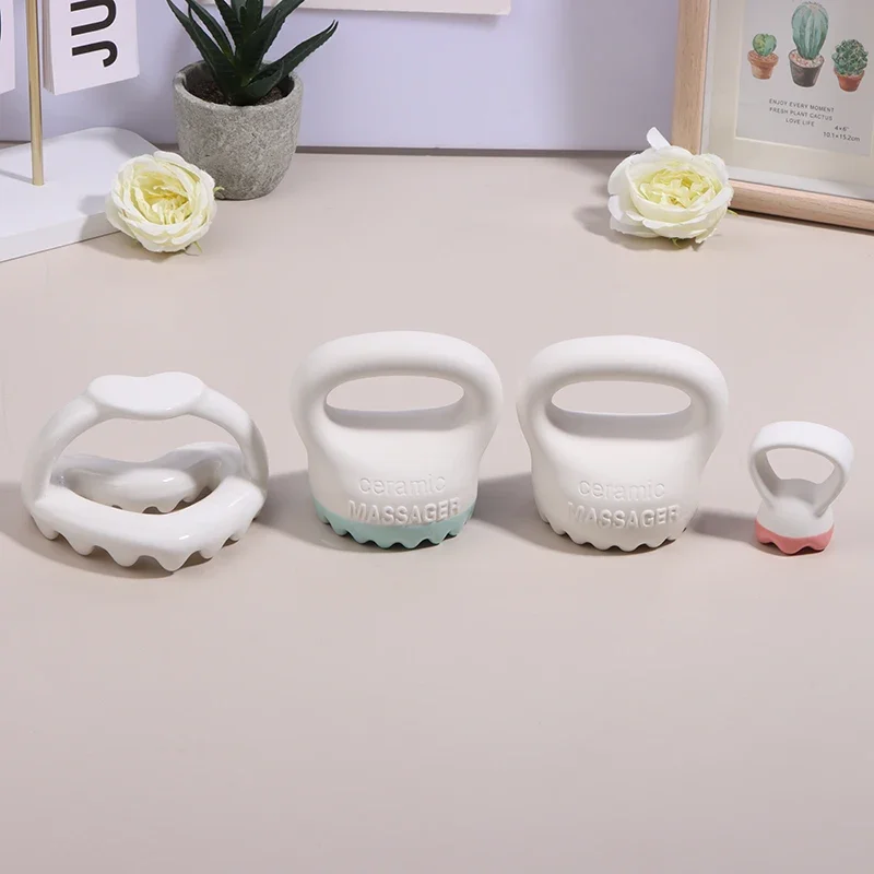 1 pçs ferramentas gua sha massageadores faciais spa ferramenta de massagem para face lift cerâmica gua sha raspador placa mais magro aperto da pele