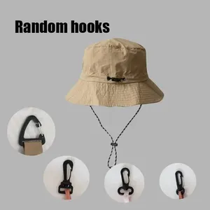 Mũ ngư dân chống thấm nước dành cho nam và nữ, chống nắng, cắm trại, đi bộ, nắp đậy leo núi, xô Panama ngoài trời, mùa hè 6 Chapeu cắm trại chính - 5