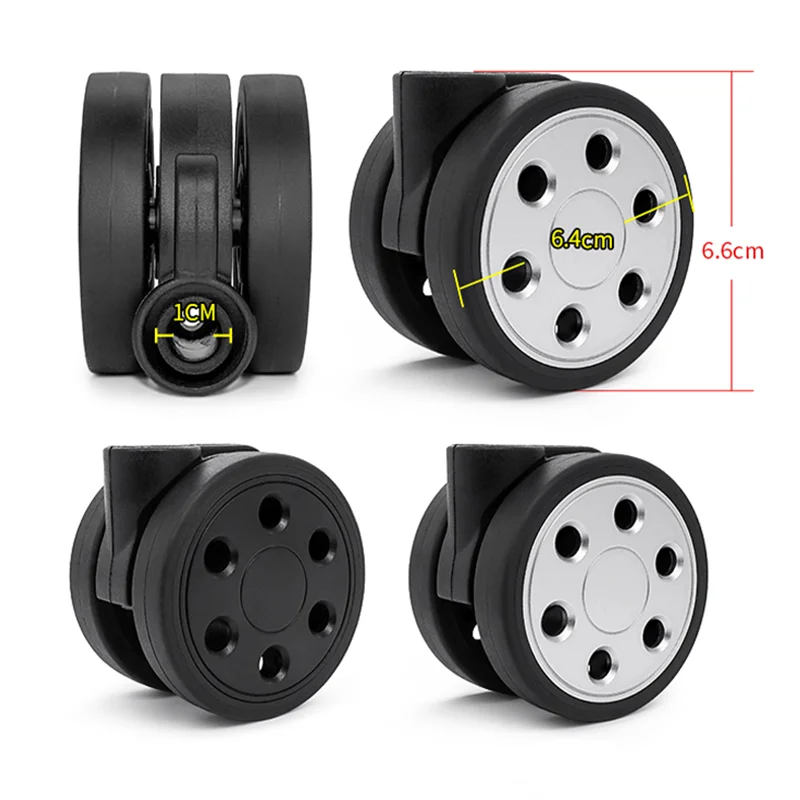 Suitable For RIMOWA Original Universal Wheel and Base Luggage Accessories Trolley Wheel Replacement Smooth Wear-resistant Silent