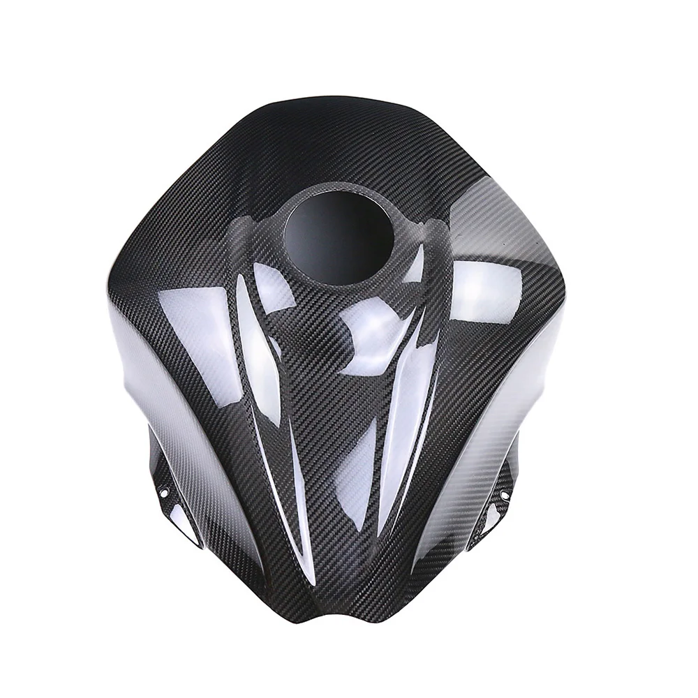 

Для Suzuki GSX1300R Hayabusa 2021 2022 2023 2024, полная крышка топливного бака из настоящего углеродного волокна, детали обтекателя, аксессуары для мотоциклов