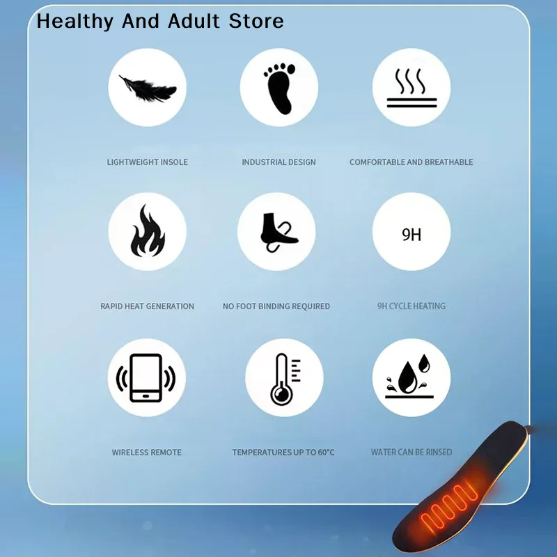 

Стельки для обуви с USB-подогревом, электрические подушечки для обуви с подогревом, моющиеся перезаряжаемые грелки для ног, стельки с электрическим подогревом для катания на лыжах, пешего туризма