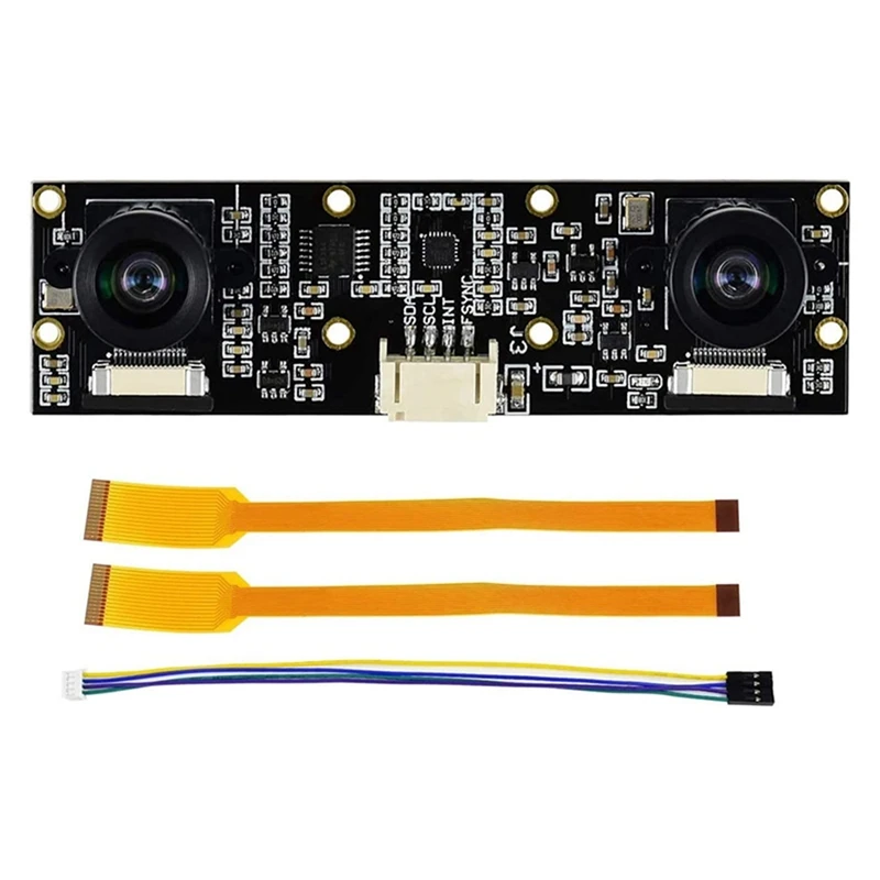 

Waveshare IMX219-83 Stereo Camera Module Binocular Camera Module For Jetson Nano Development Board