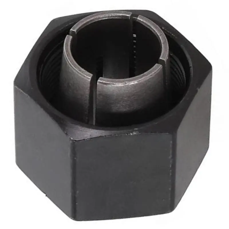 

12mm High-Precision Router Chuck Collet & Nut Replacement Set 2pcs Metal Compatible with 2610906283 326286-03