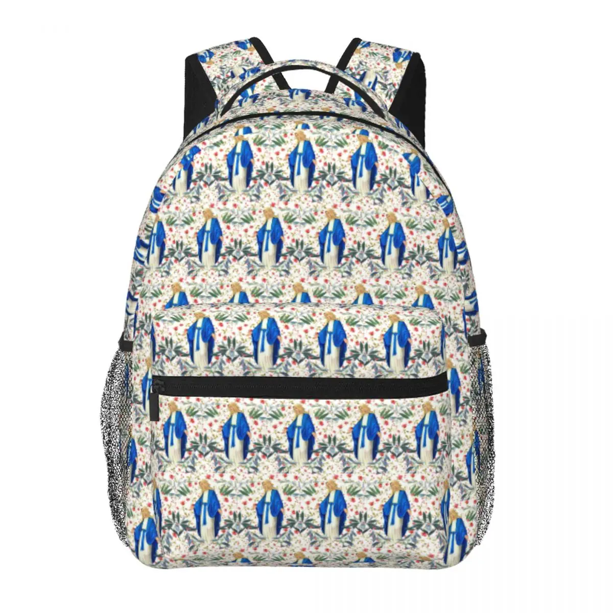 

Virgin Mary, Mother Of God, Blessed Mary Backpack Student Boys Girls BookBag Kids School Bag Laptop Shoulder Bags for Men Women