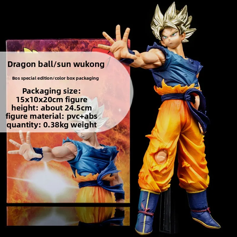 

Anime Dragon Ball Heroes Red-Haired Goku Vegeta Action Figures Desk Decoration Toys Model
