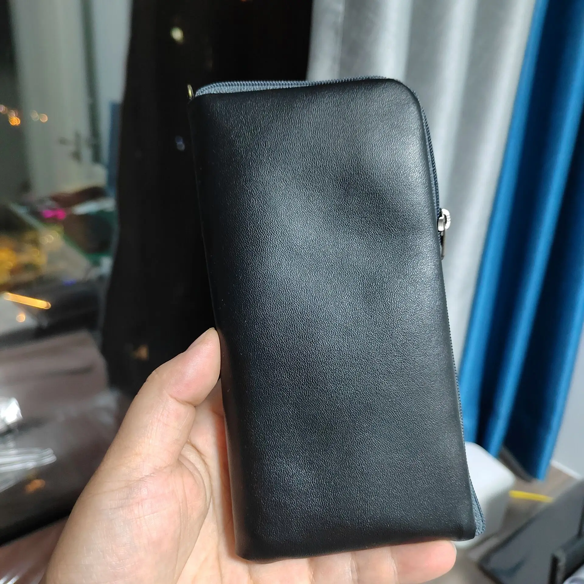 FSSOBOTLUN لابل آيفون 13 برو ماكس 6.7 سستة معلقة الألياف الجلد حقيبة جلدية سيليكون حافظة لهاتف آيفون 12 برو ماكس #1