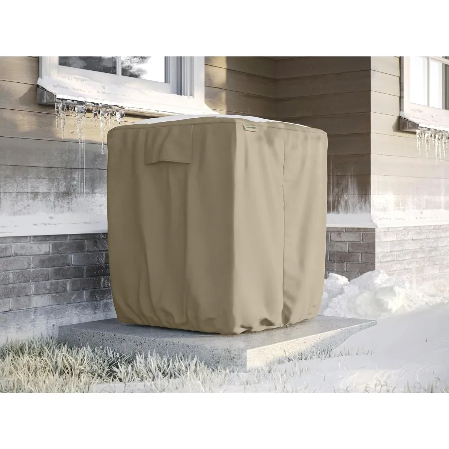 Cubierta de aire acondicionado Covermates - Protección duradera resistente a la intemperie para unidades exteriores Elite 300D Poliéster 32W x 36D x 38H