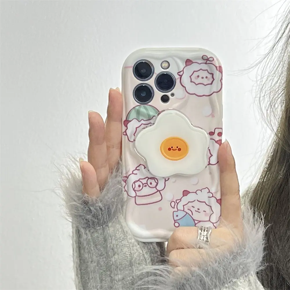 Pink Lamb Phone Case For Xiaomi Mi 14 13T 12T 11 Lite 5G NE 11i 12 13 10T 10i POCO X3 Pro NFC X4 GT X6 X5 F3 F4 Cover image 4