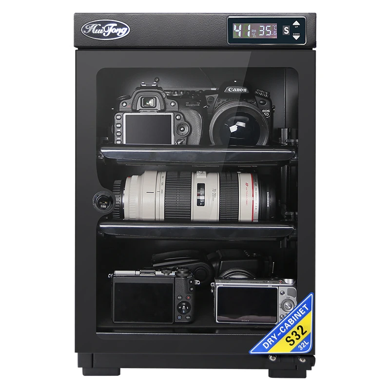 32L Digital Camera Moisture-proof Box Digital SLR Lens Drying Box Photography Camera Bag Drying Cabinet